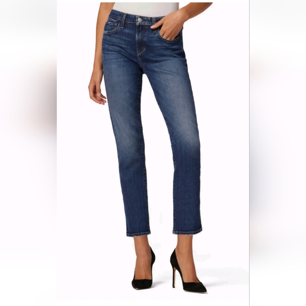 Joe's Jeans The Lara Mid Rise Cigarette Straight Ankle Jeans